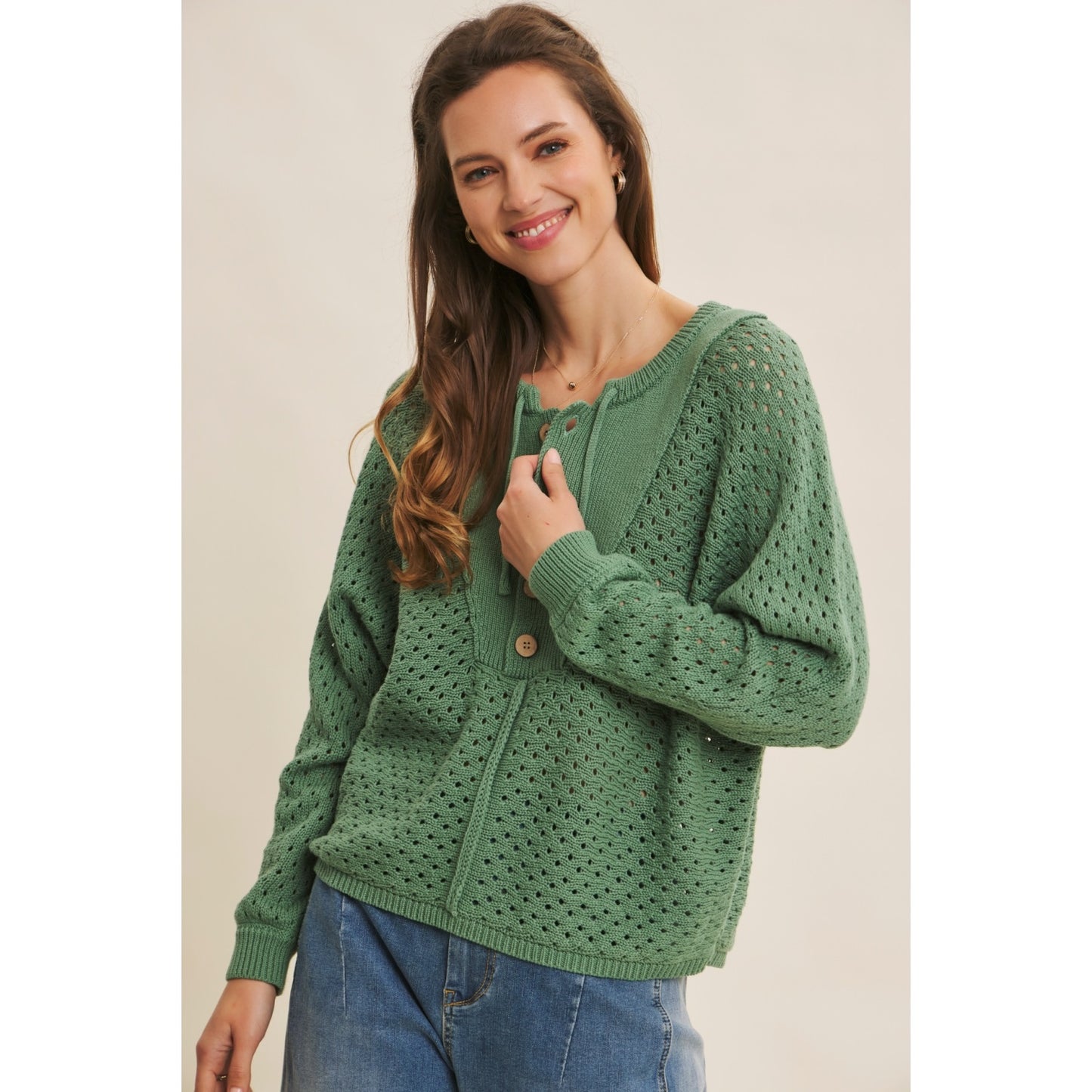 Oversized Textured Pullover Sweater