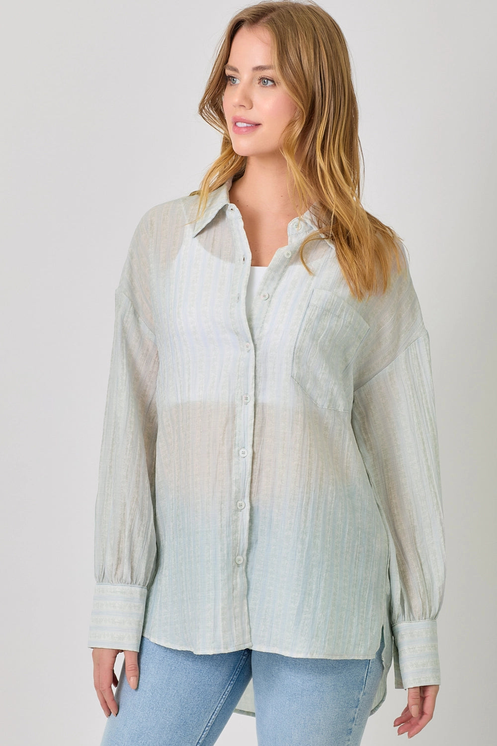 Oversized Button Up Shirt