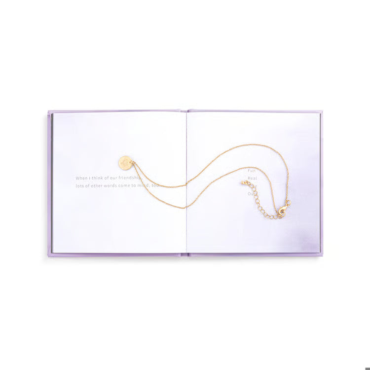 Book and Necklace - Friend