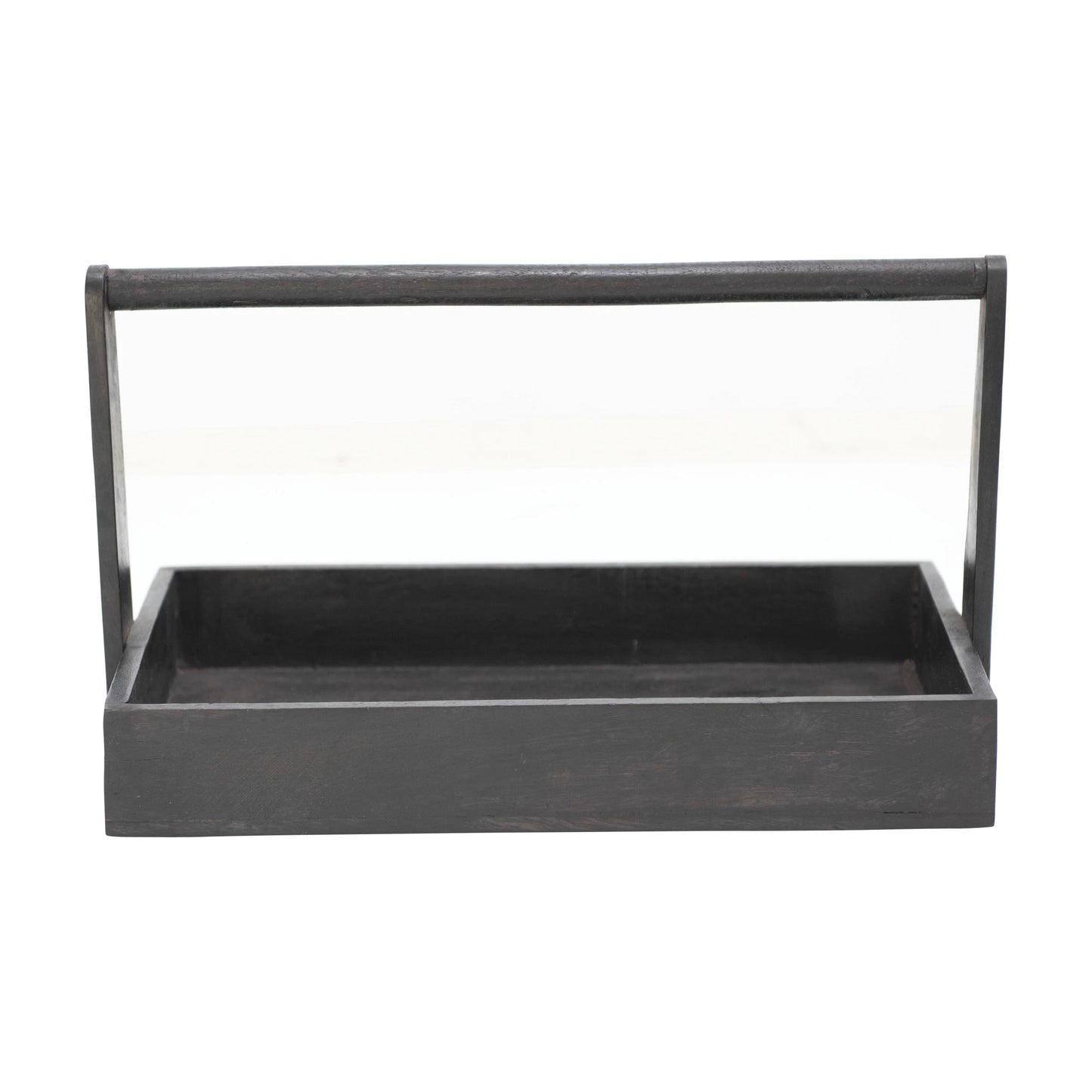 Decorative Mango Wood Tray with Handle