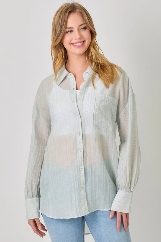 Oversized Button Up Shirt
