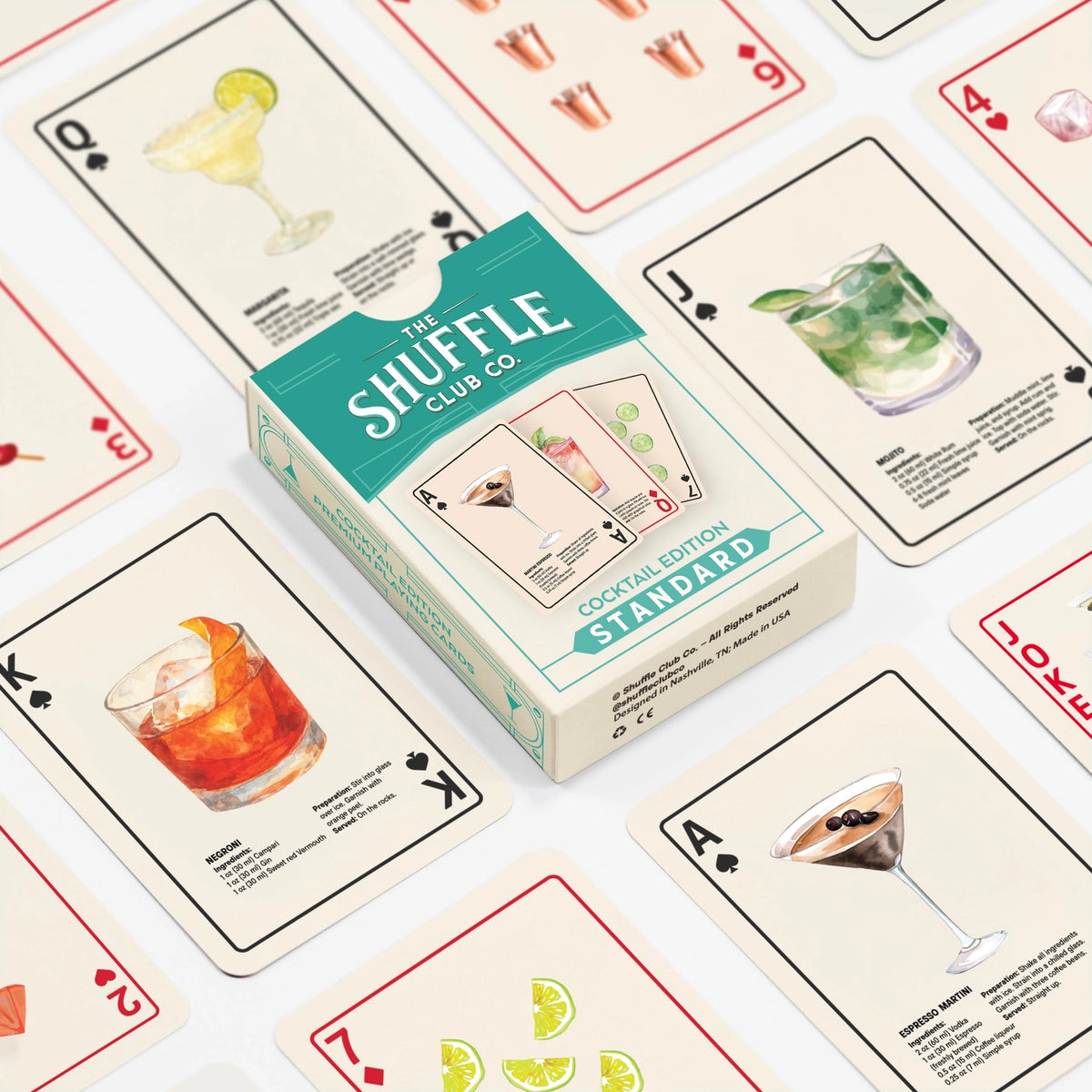 Cocktail Playing Cards