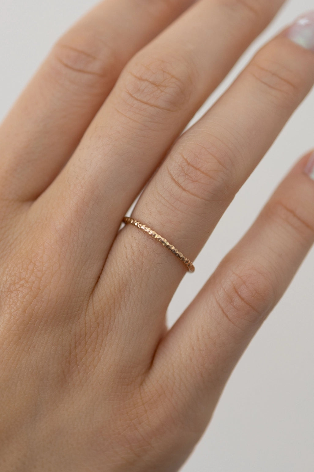 Twist Stacking Ring - Gold Filled