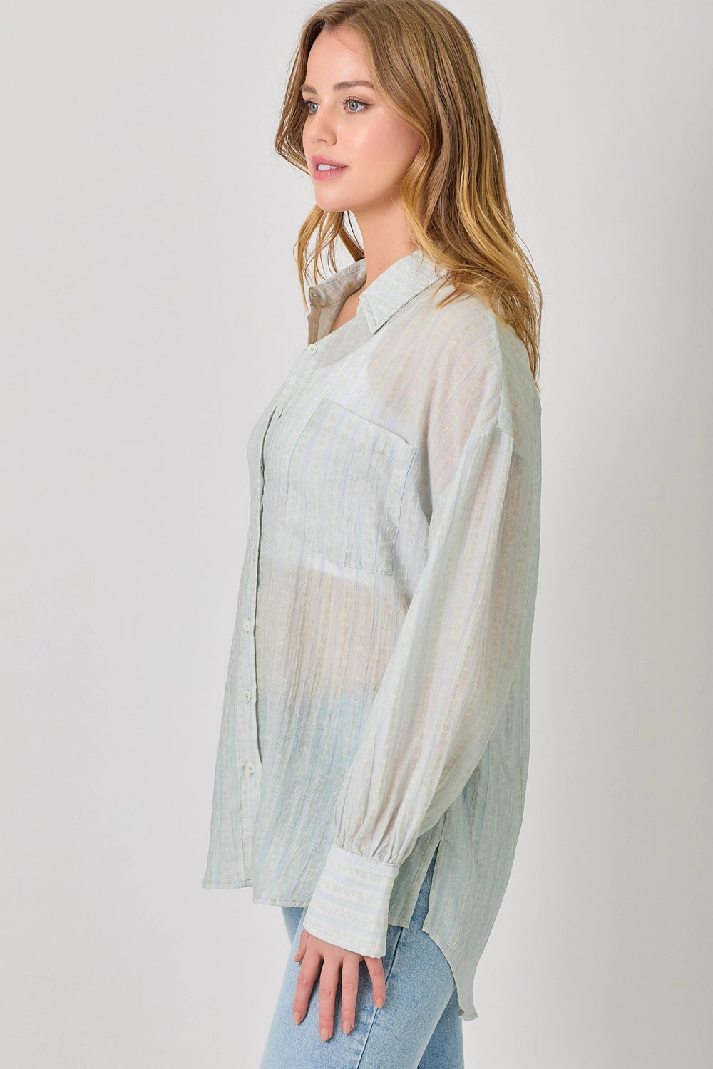 Oversized Button Up Shirt
