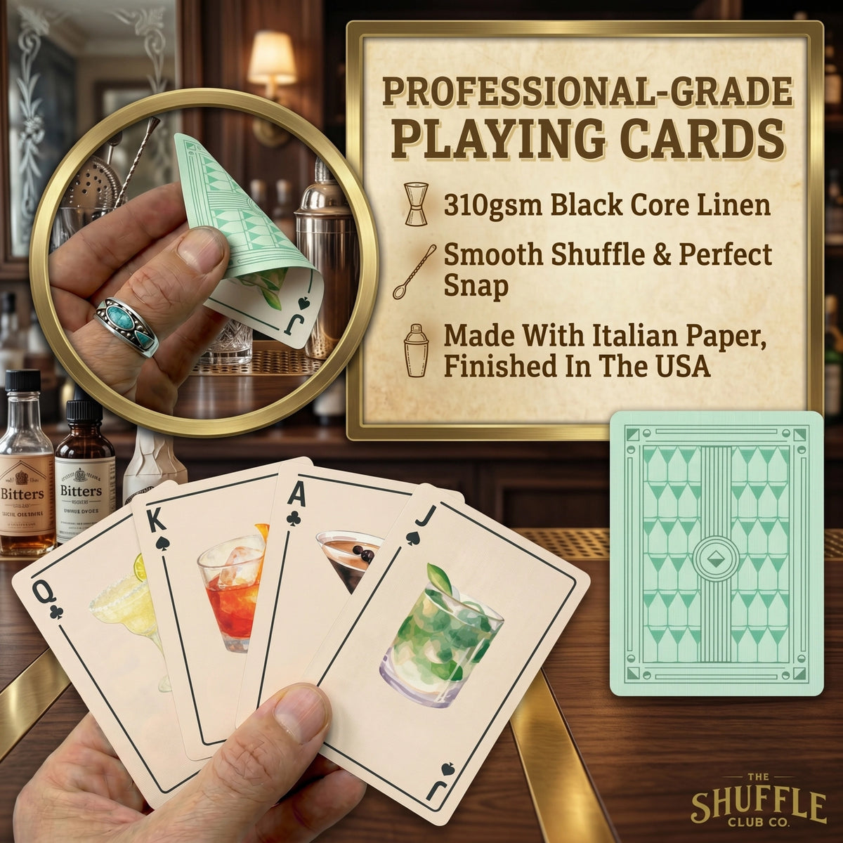 Cocktail Playing Cards
