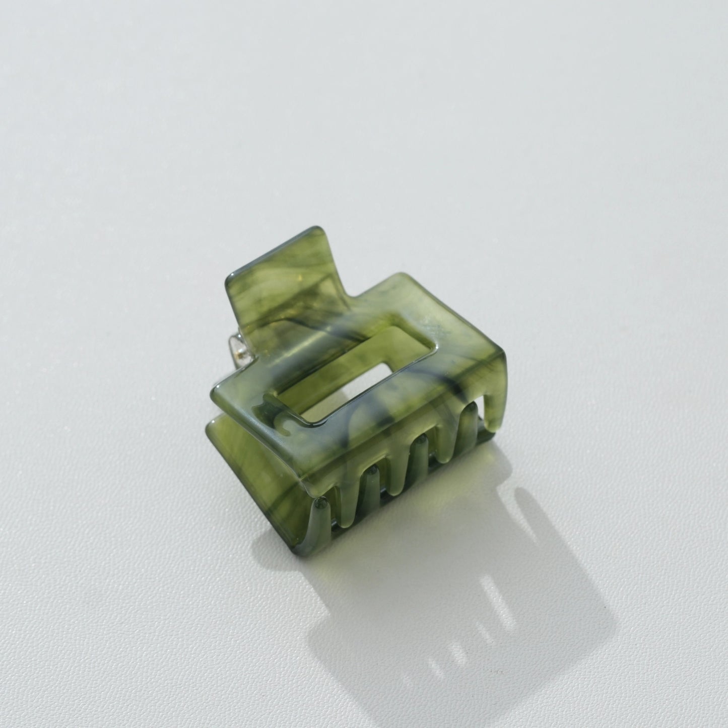 Jade Green Mini Claw Clip