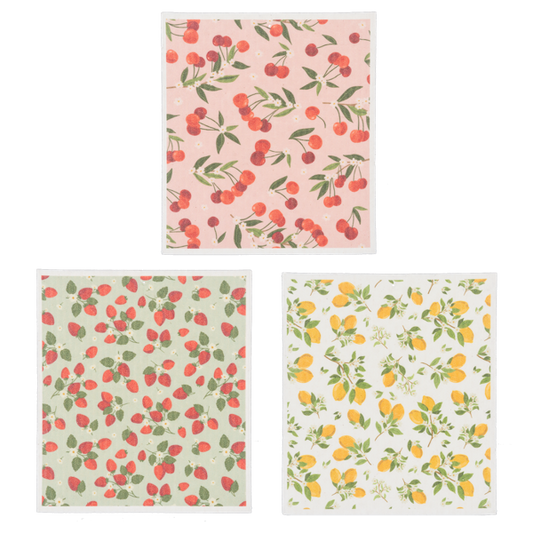 Fruit Reusable Dish Cloth