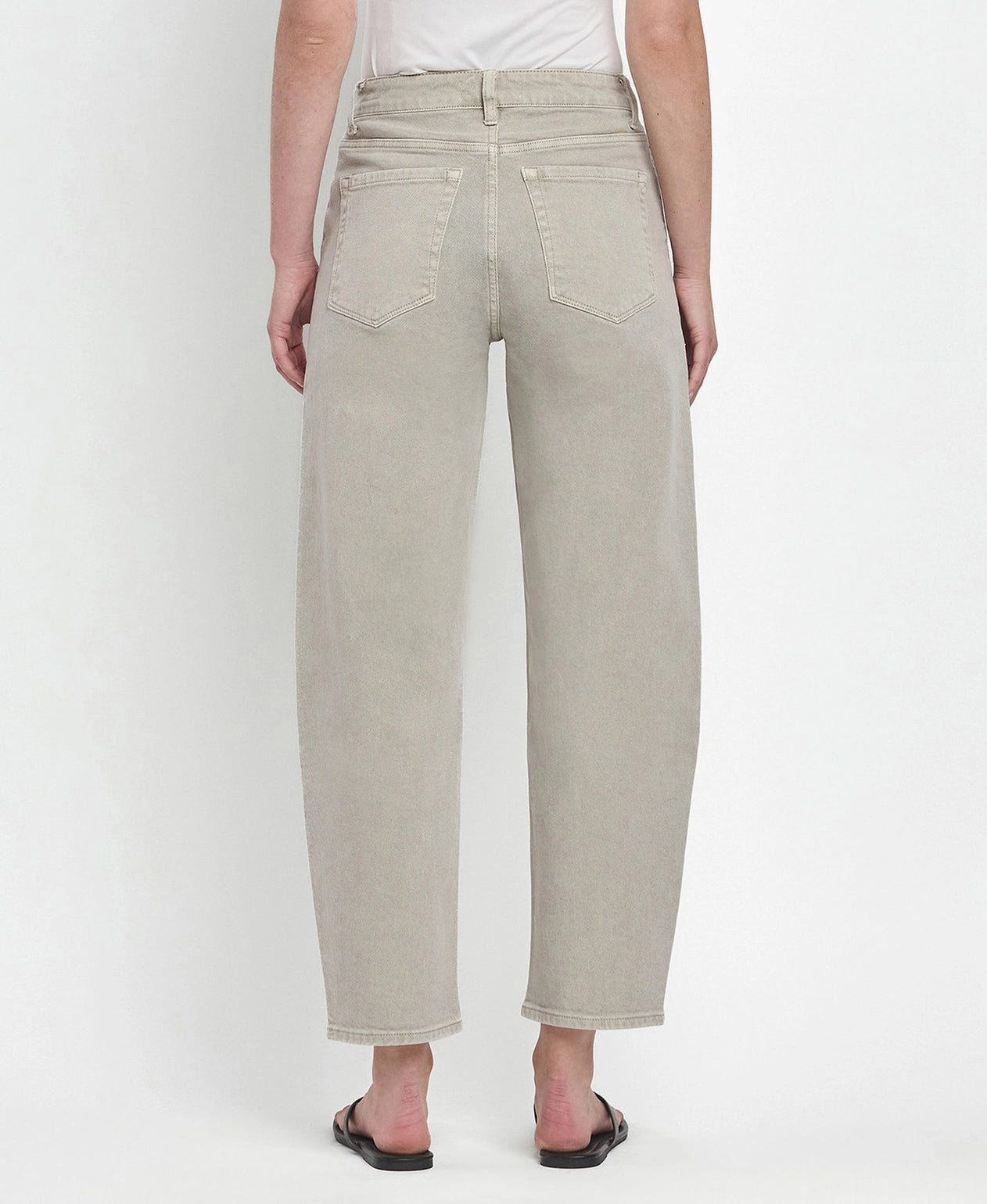 Super High Rise Slim Barrel Jeans