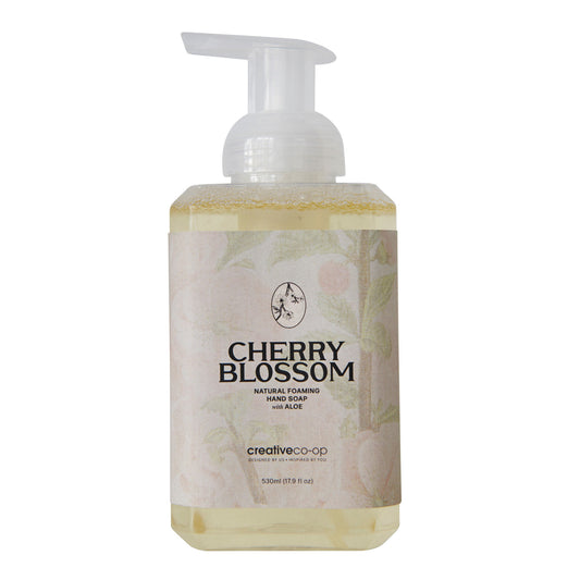 Cherry Blossom Scented Natural Foaming Hand Soap with Aloe