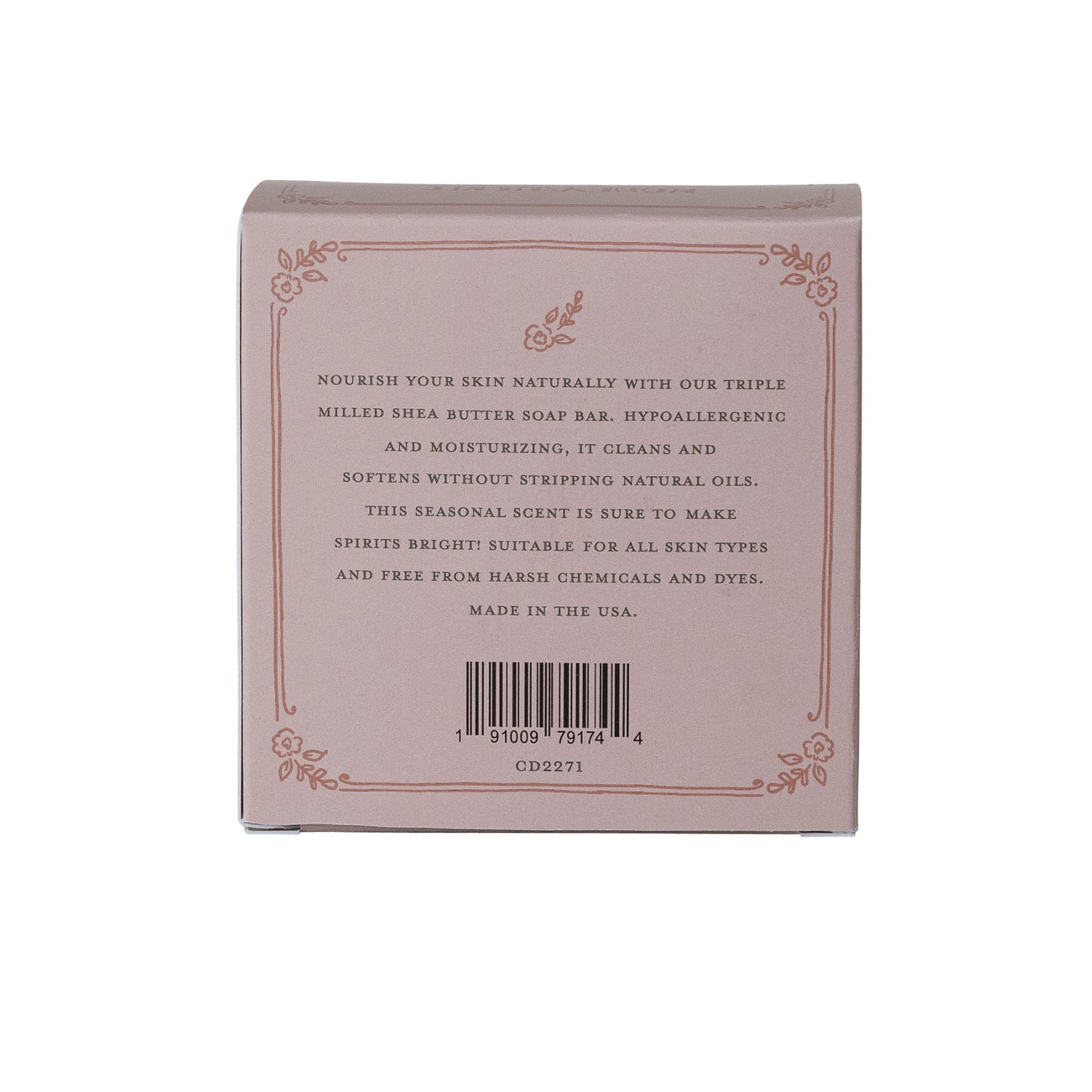 Honeysuckle Scented Olive Oil & Shea Butter Triple Milled Bar Soap