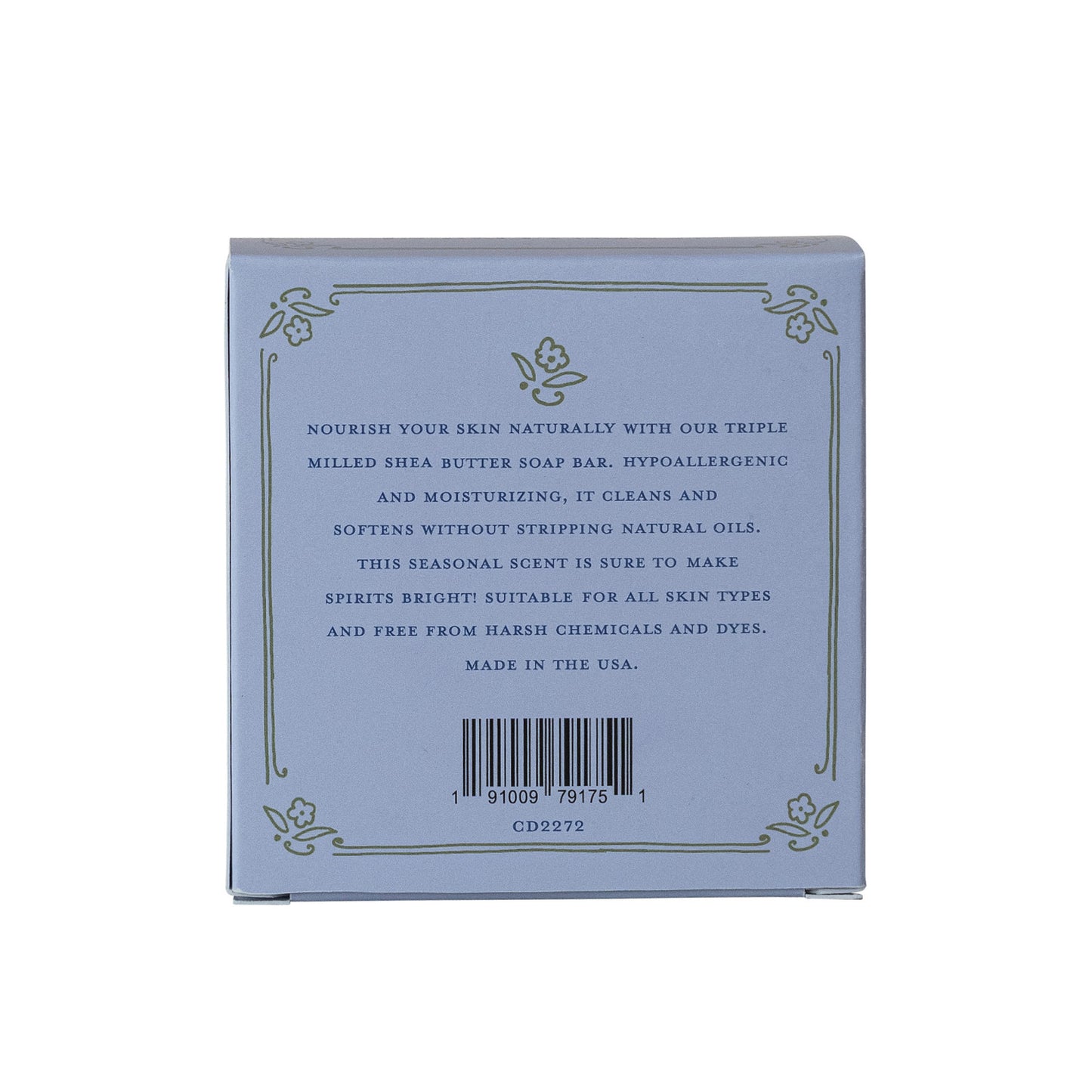 Lemon Verbena Scented Olive Oil & Shea Butter Triple Milled Bar Soap