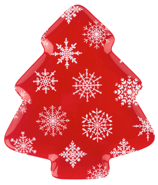 Snowflake Tree Plate