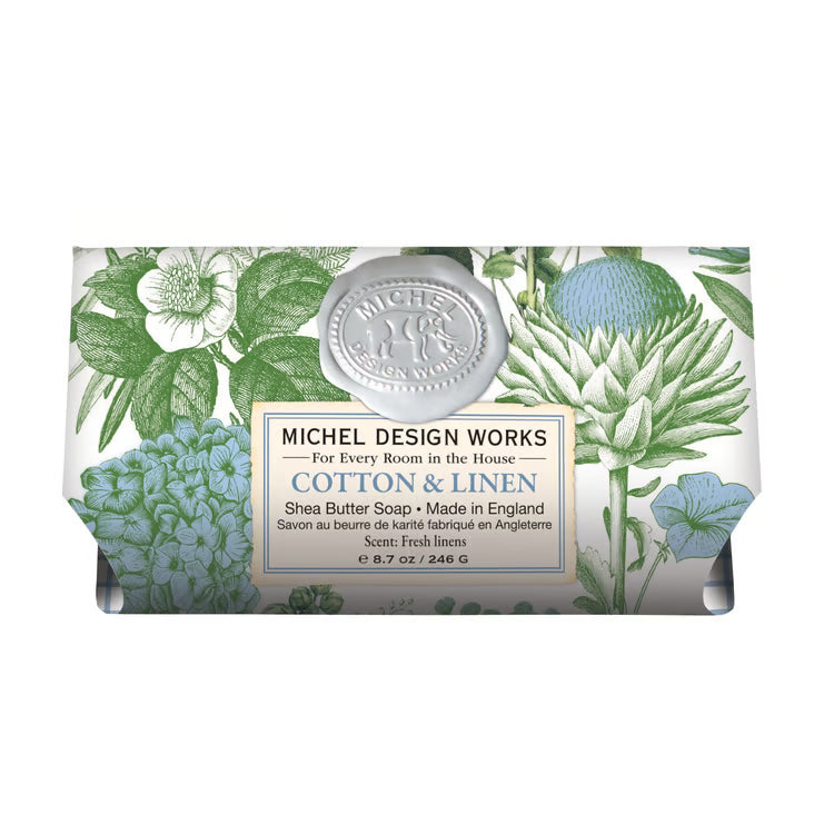 Cotton & Linen Large Bath Soap Bar