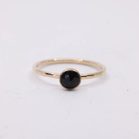 Medium Onyx Ring - Gold Filled