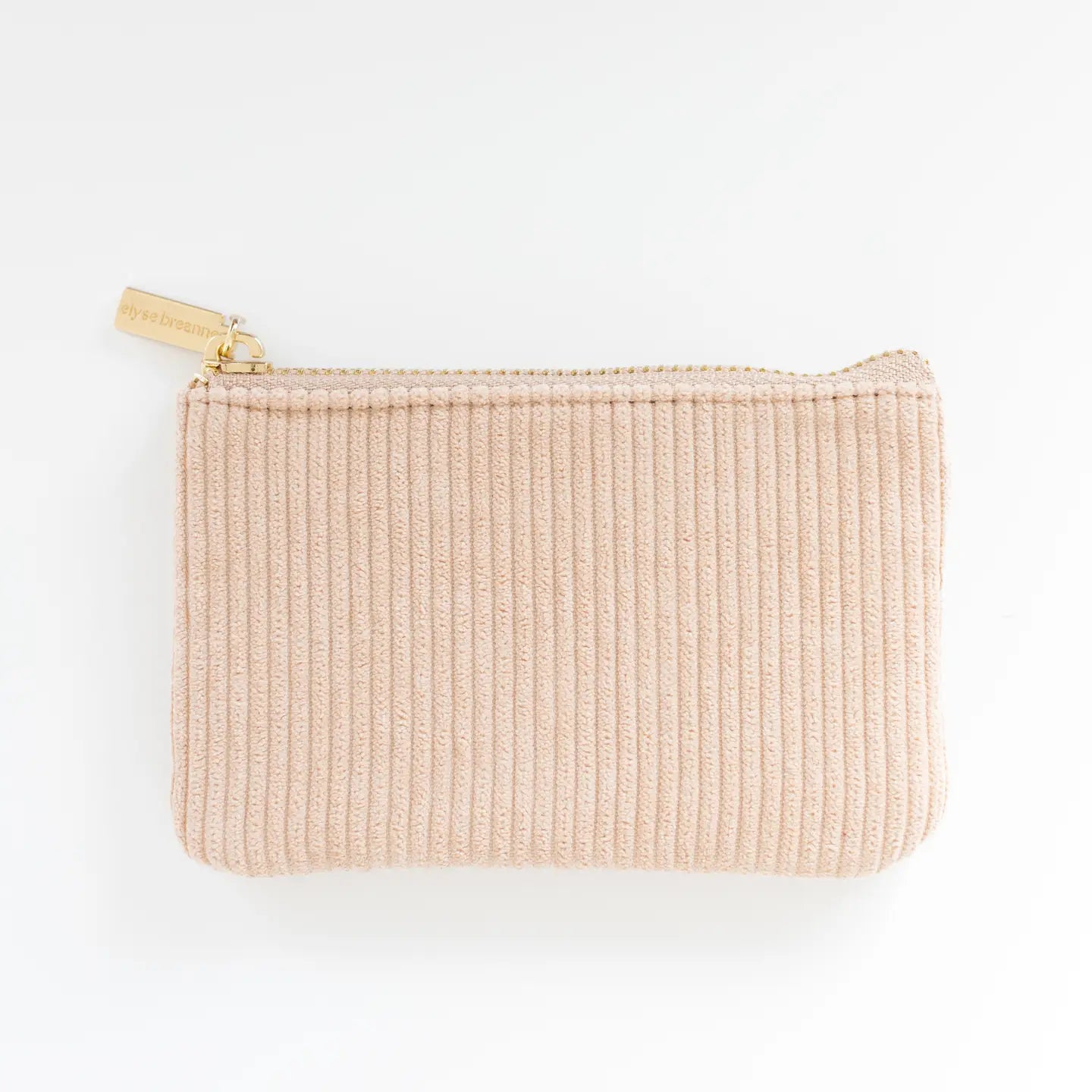 Corduroy Coin Pouch - Almond