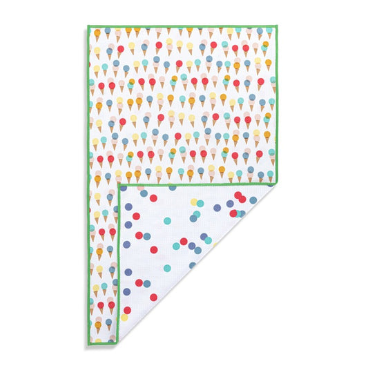 Ice Cream Absorbent Reversible Towel