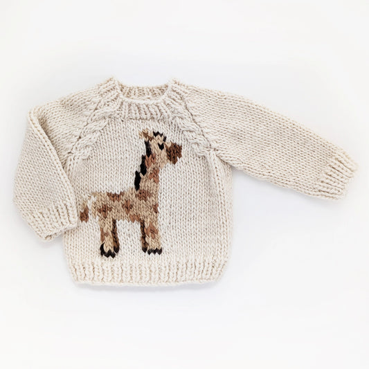 Giraffe Sweater For Baby & Toddler