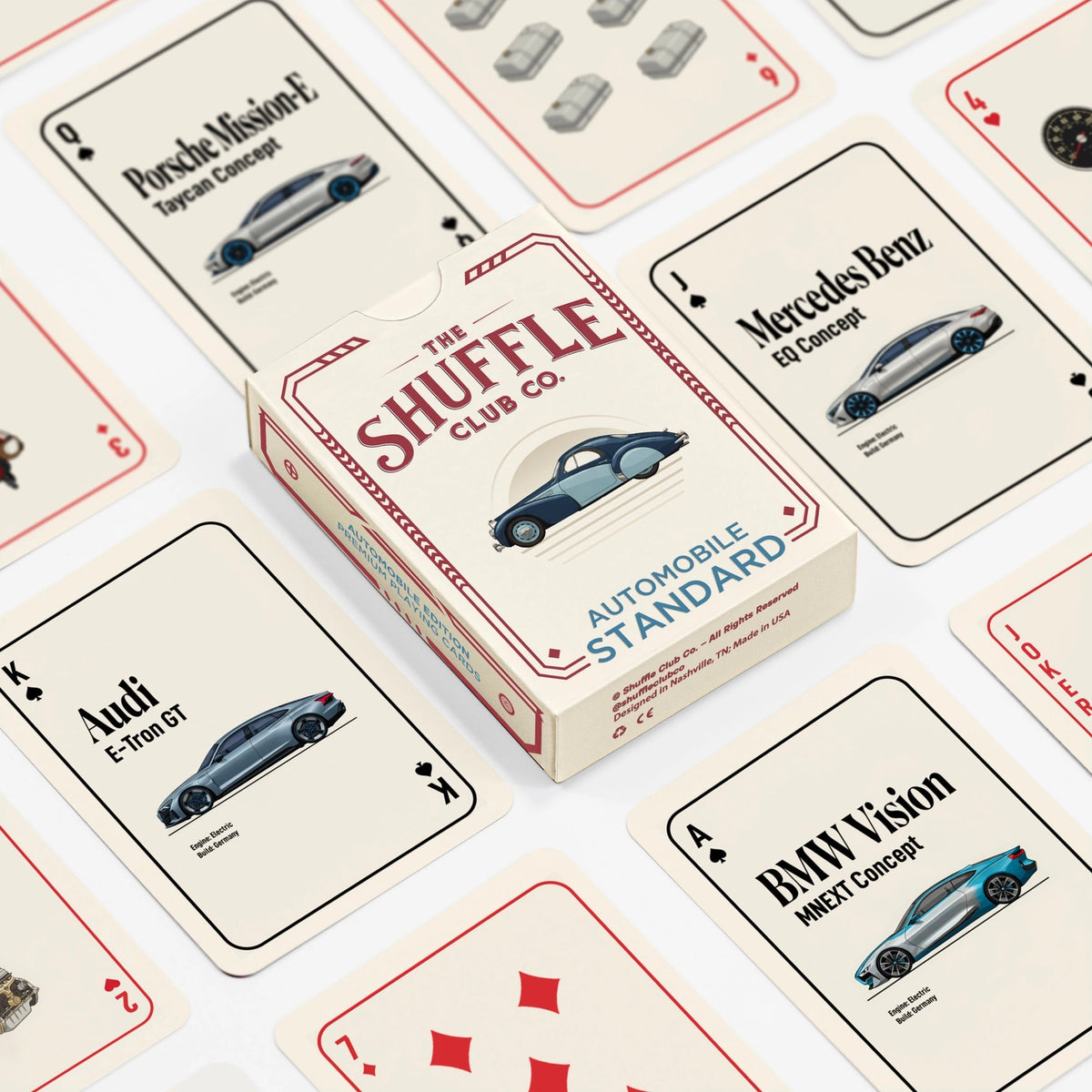 Classic Cars Auto Playing Cards