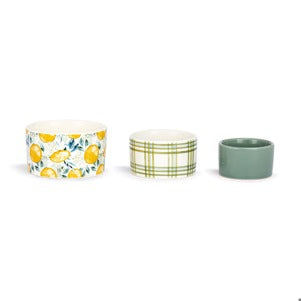 Nesting Prep Bowls Lemons