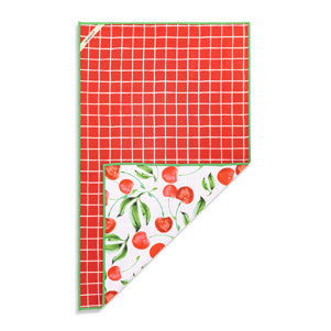 Cherries Absorbent Reversible Towel
