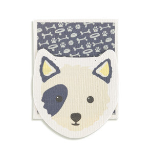 Dog Shaped Biodegradable Dish Cloths