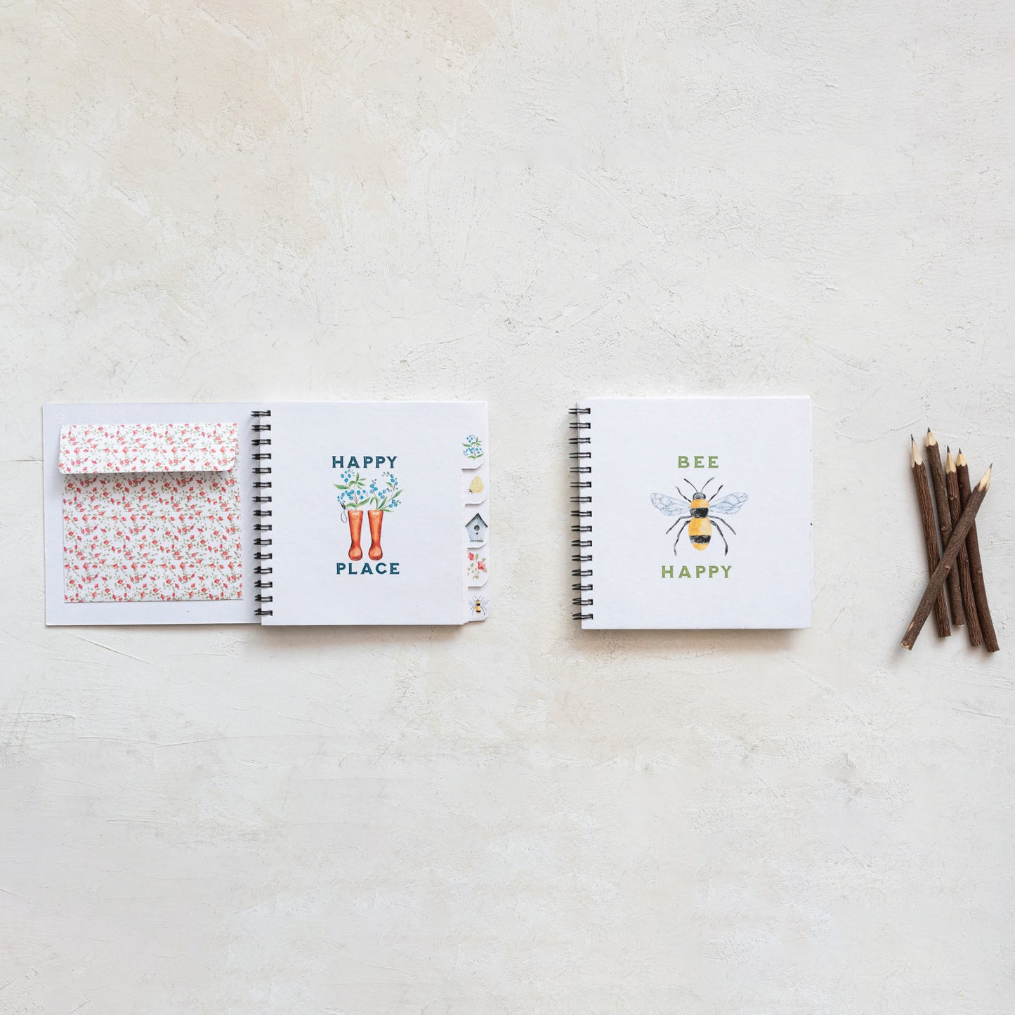 Spiral Bound Paper Garden Journal