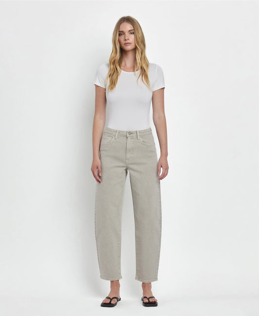 Super High Rise Slim Barrel Jeans