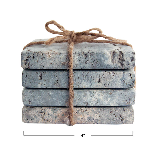 Travertine Coaster