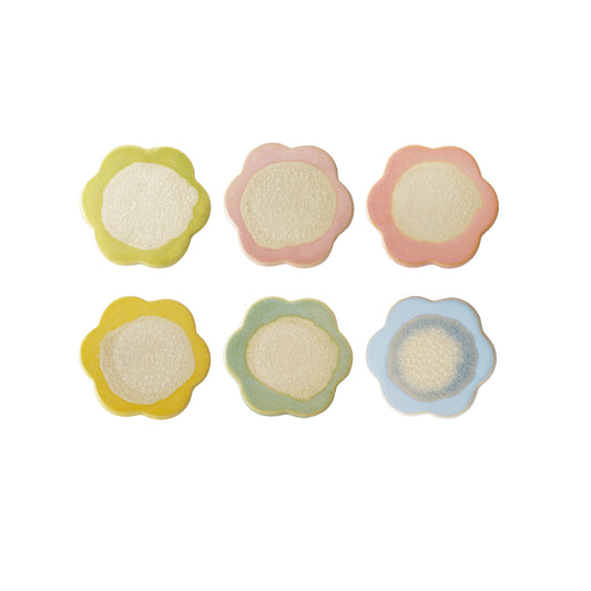 Stoneware Flower Shaped Trivet