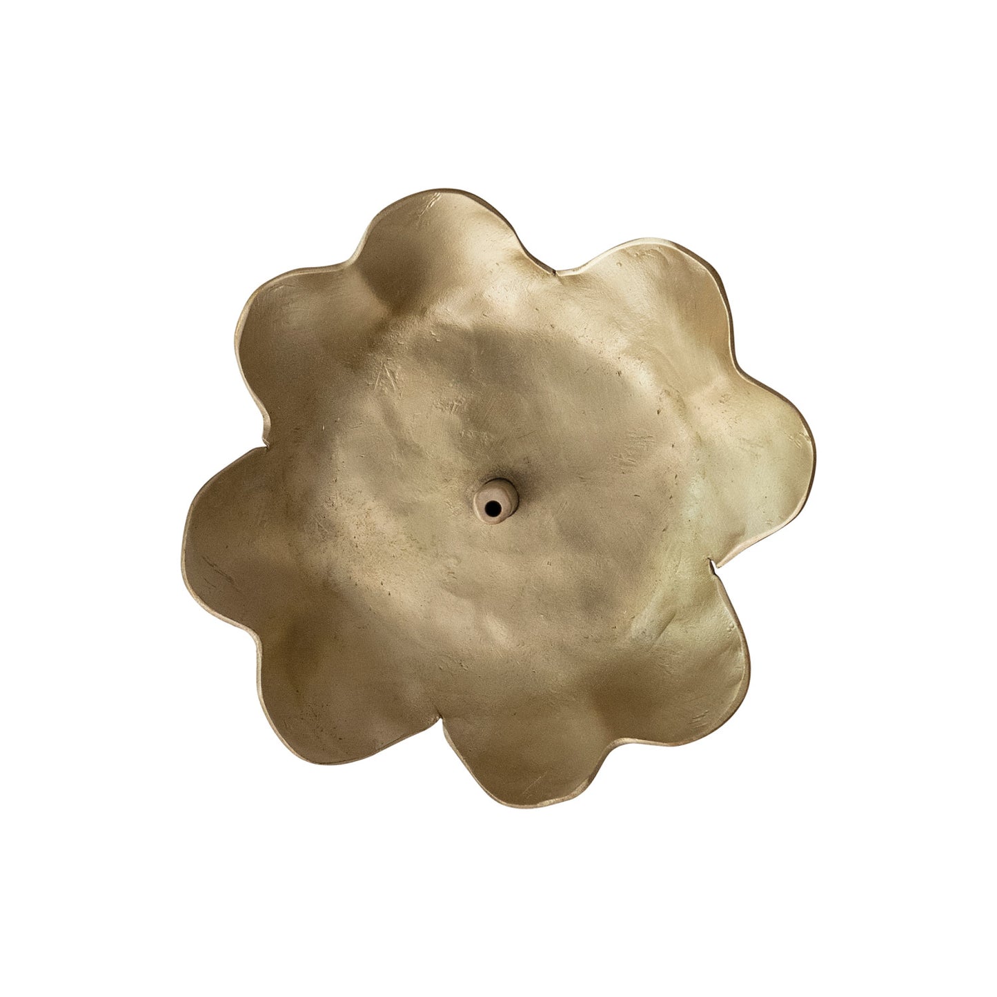 Brass Flower Shaped Incense Holder