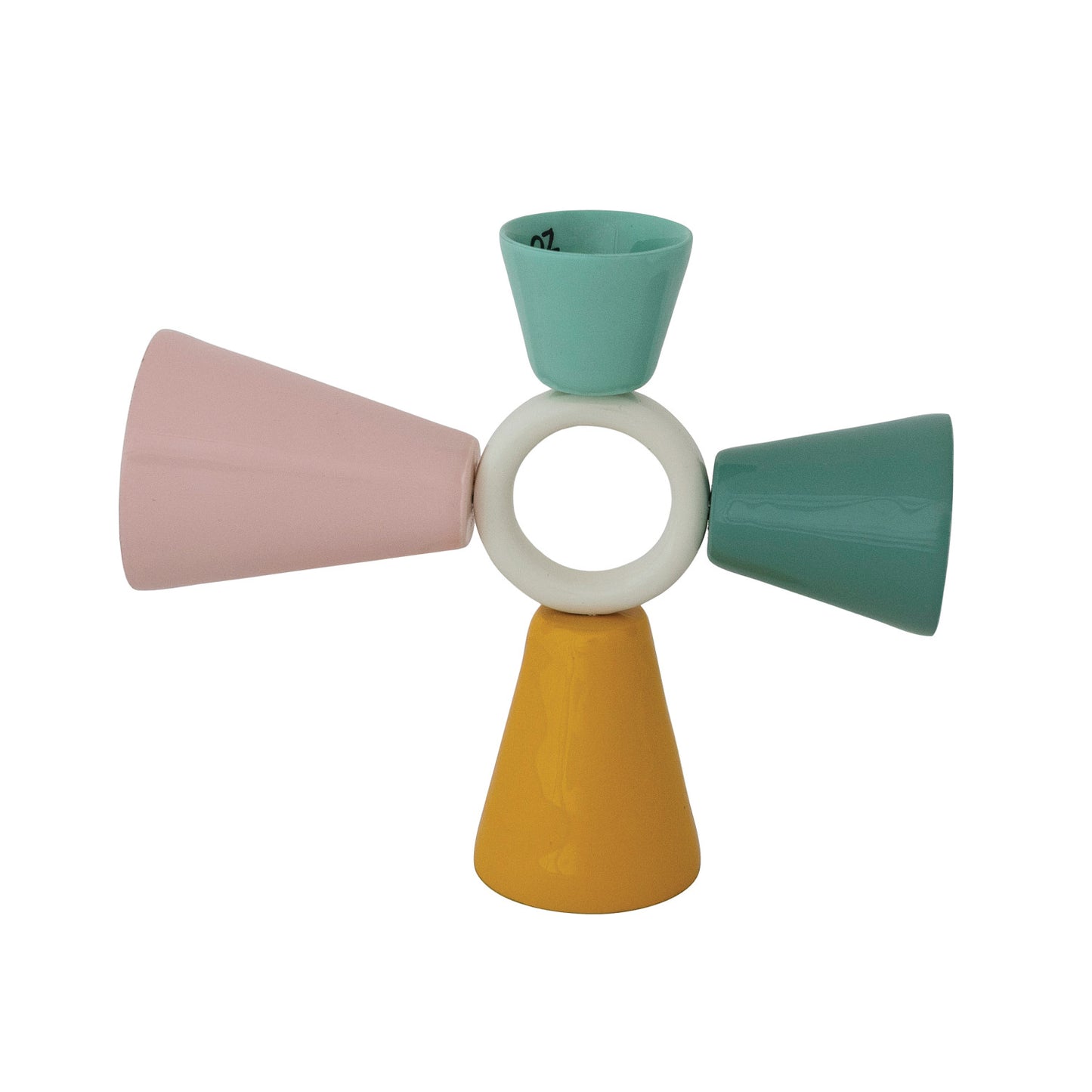 Enameled Metal 4-Way Jigger