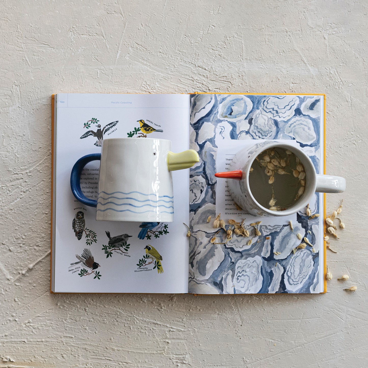 10 oz. Stoneware Sea Bird Mug with 3D Beak