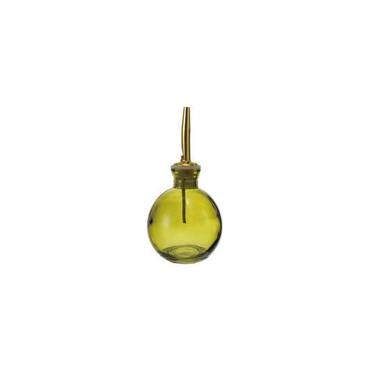 Glass Bitters Bottle with Metal Stopper