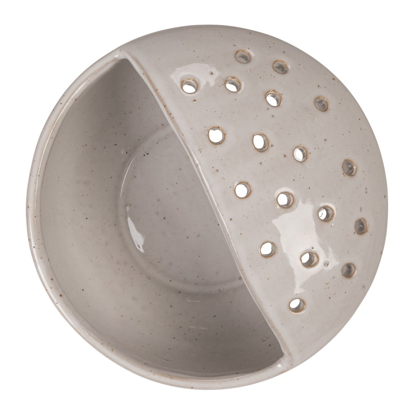 Stoneware Strainer Bowl
