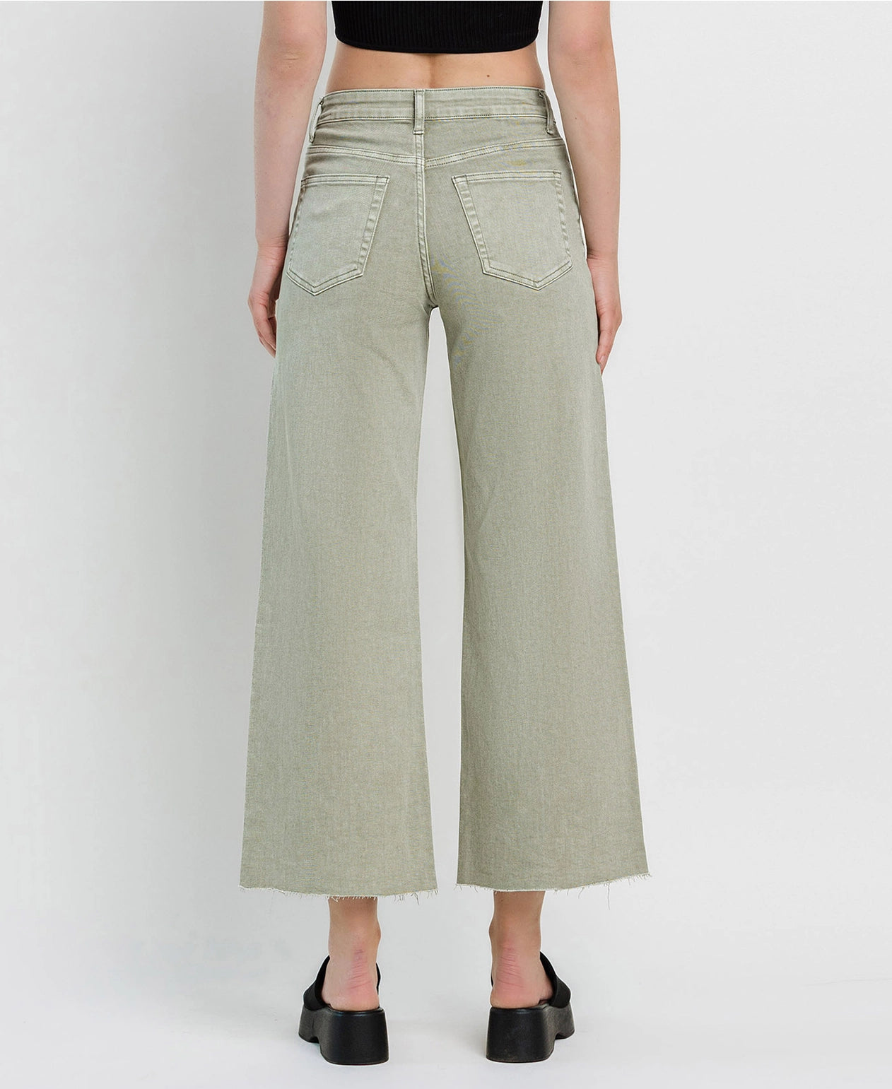 High Rise Wide Leg Jeans
