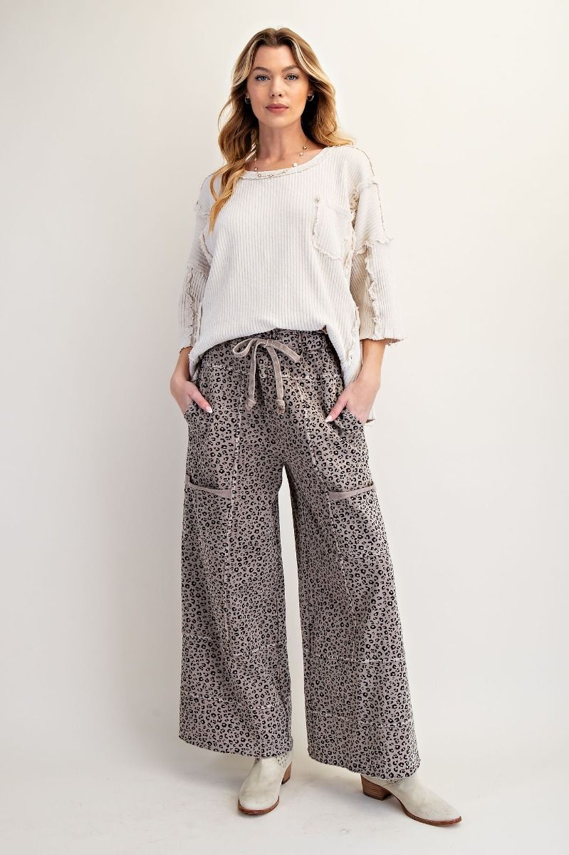 Animal Print Pants