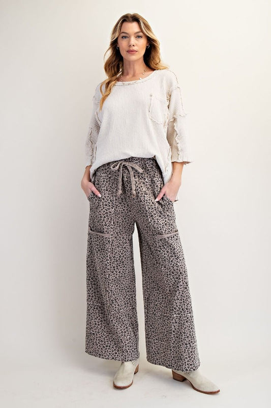 Animal Print Pants