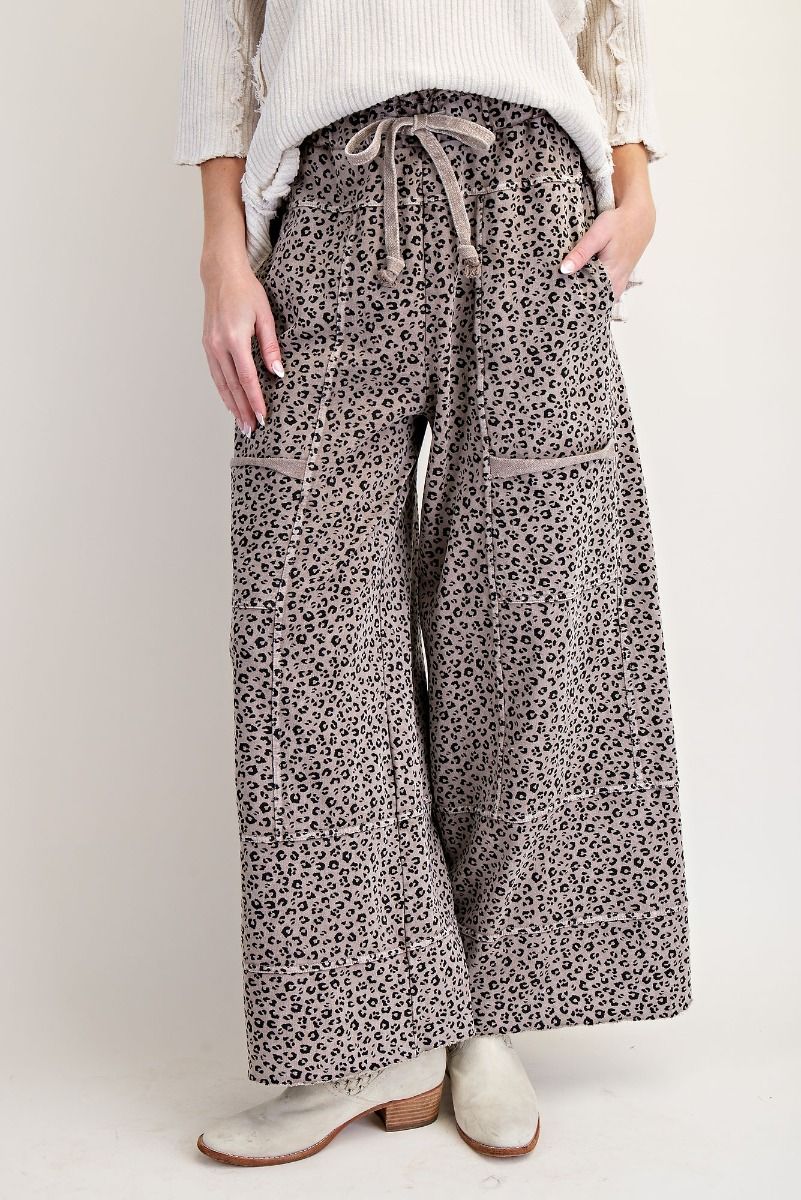 Animal Print Pants