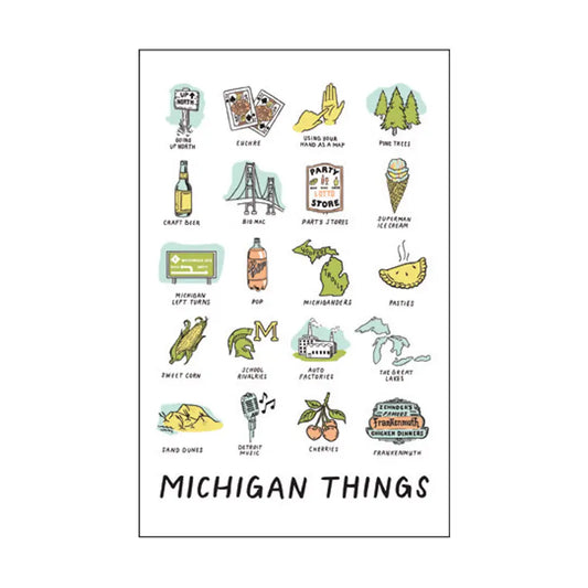Michigan Things Sticker