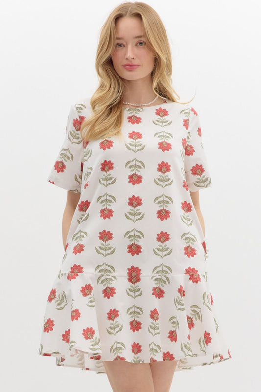 Floral Print Dress
