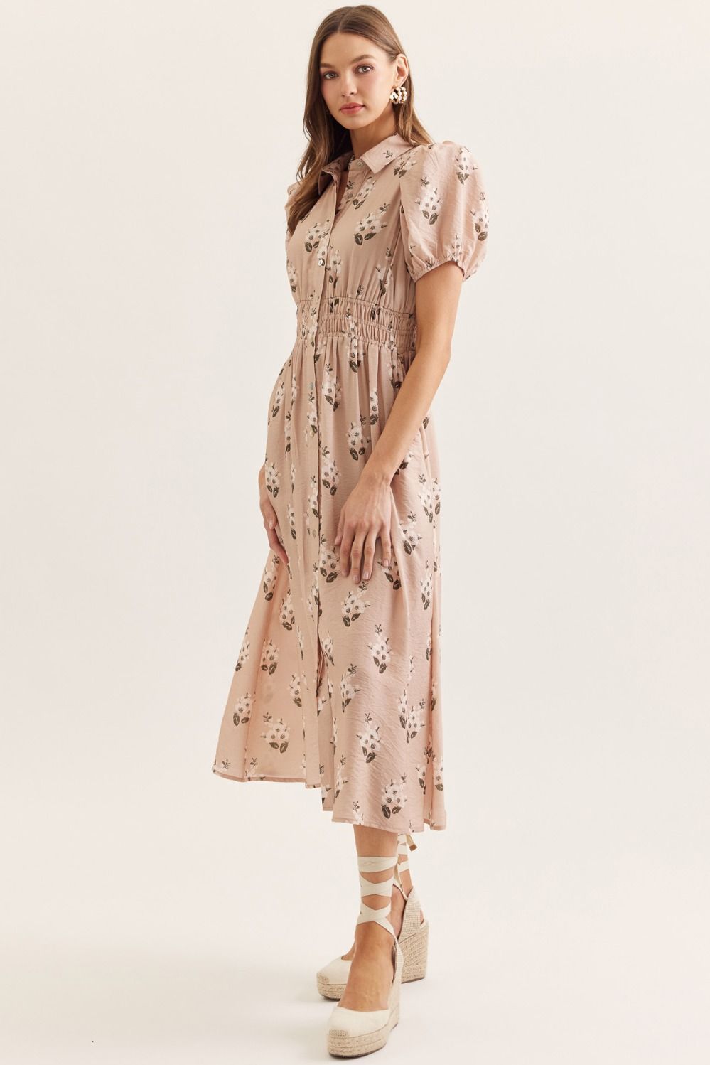 Floral Midi Dress