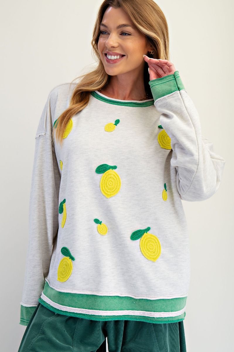 Lemon Patch Pullover