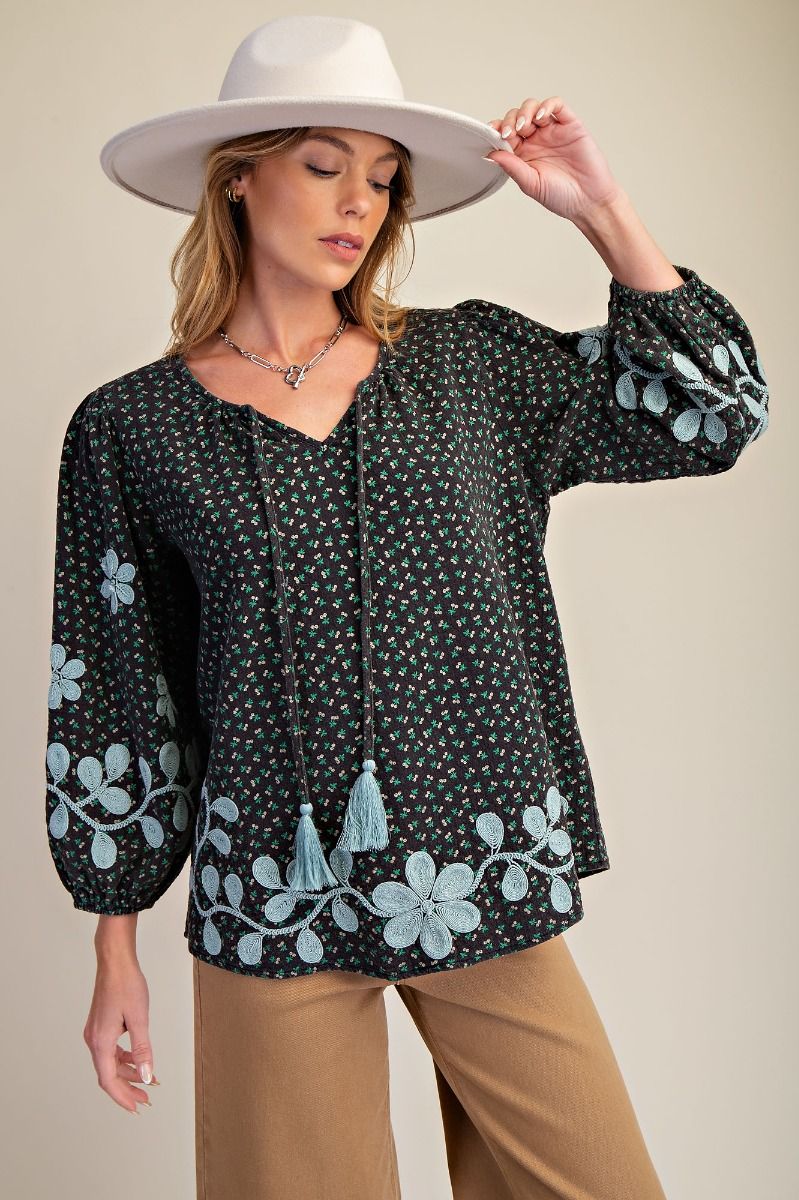 Patterned Top