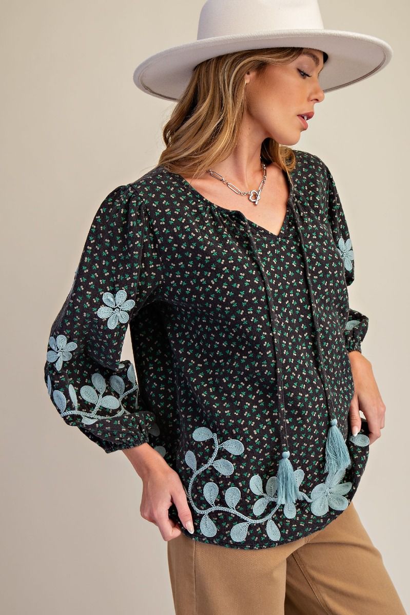 Patterned Top