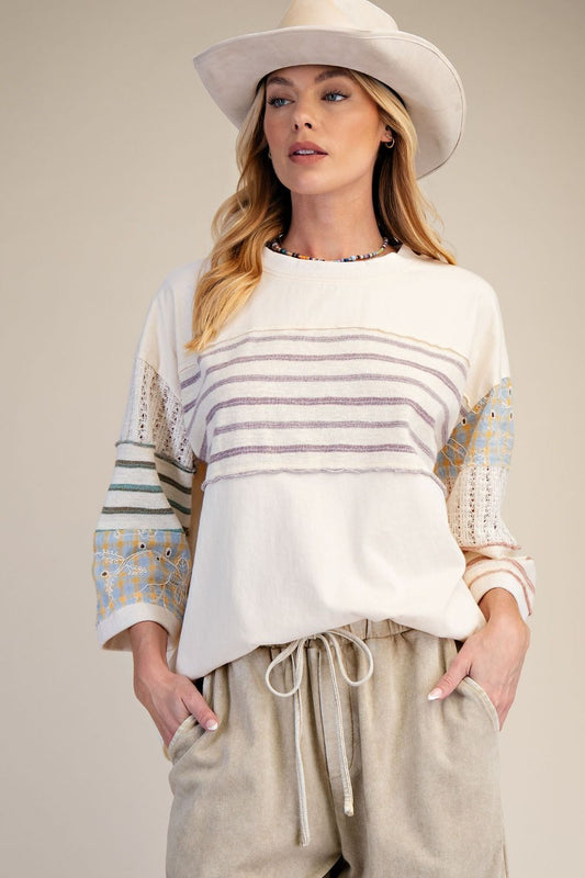 Printed Relaxed Top