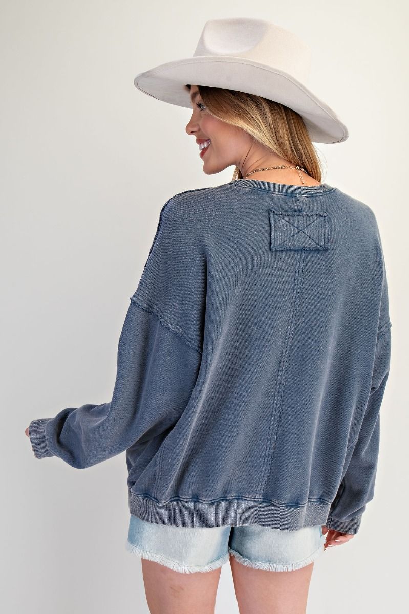 Strawberry Patchwork Pullover