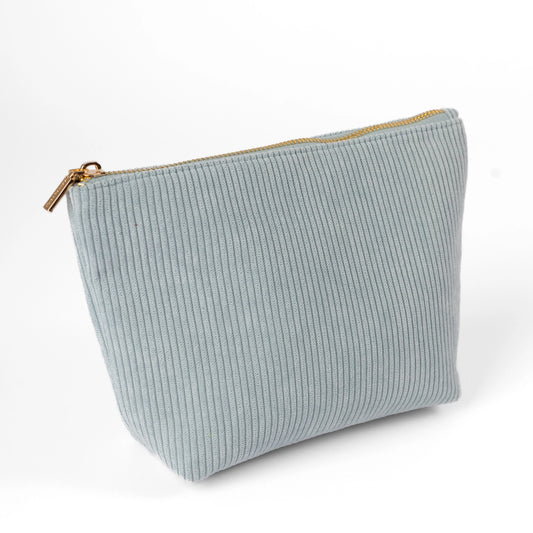 Corduroy Carry-All Pouch - Glacier