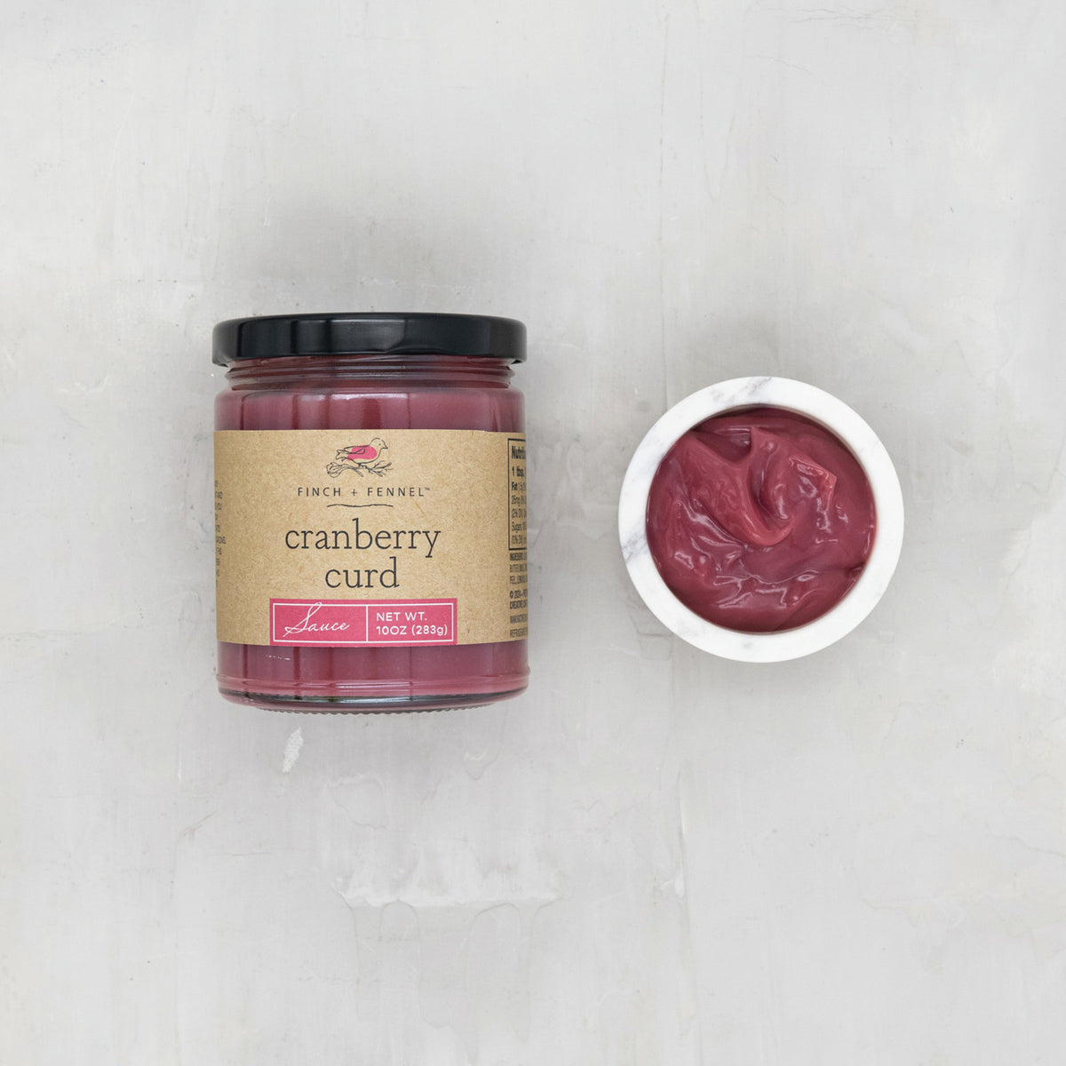 Cranberry Curd Sauce