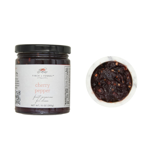 Cherry Pepper Fruit Preserves for Cheese