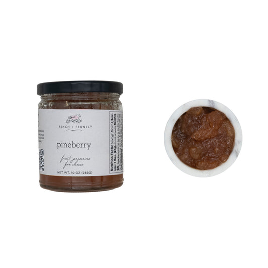 Pineberry Fruit Preserves for Cheese